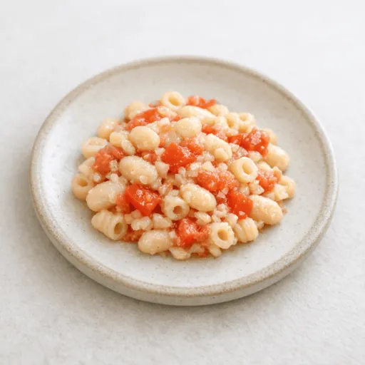 Cannellini beans, Tomato and Pasta