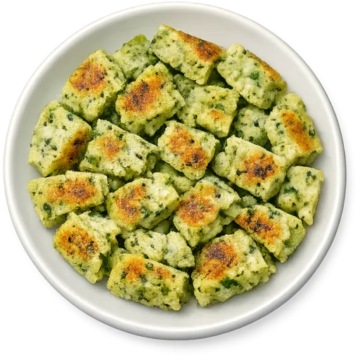 Arepitas verdes con chía