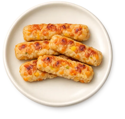 Crocchette di pollo e mango