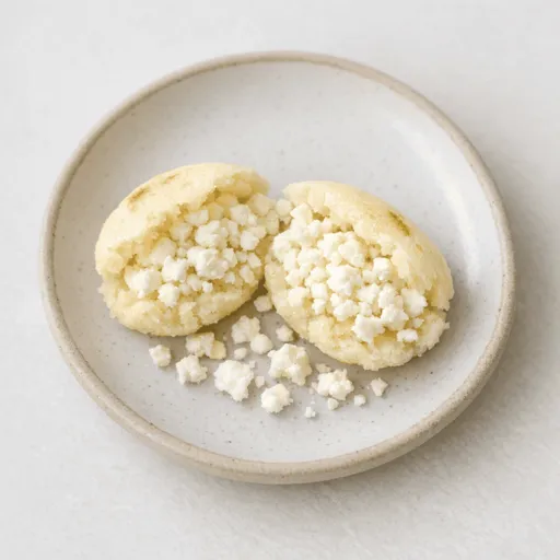 Arepa und queso fresco
