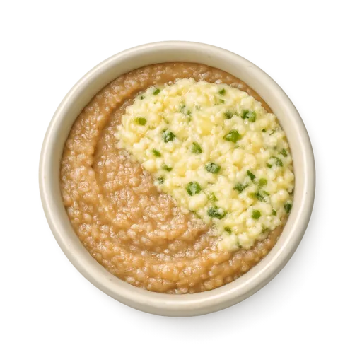 Linsen-Tofu-Bowl