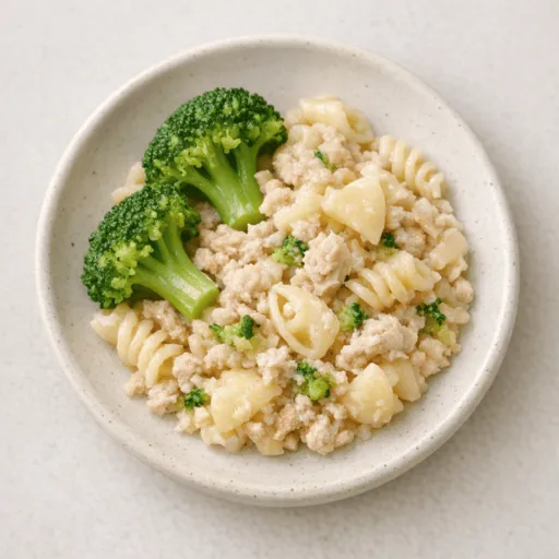 Pavo, Brócoli y Pasta