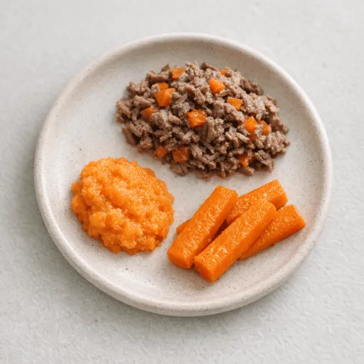 Carne de res y Zanahoria