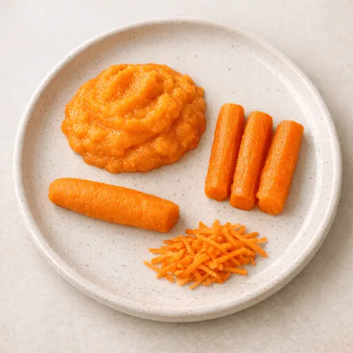 Sweet potato and Carrot