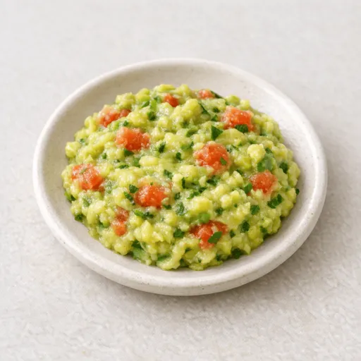 Avocado, Tomate, Limette und Koriander