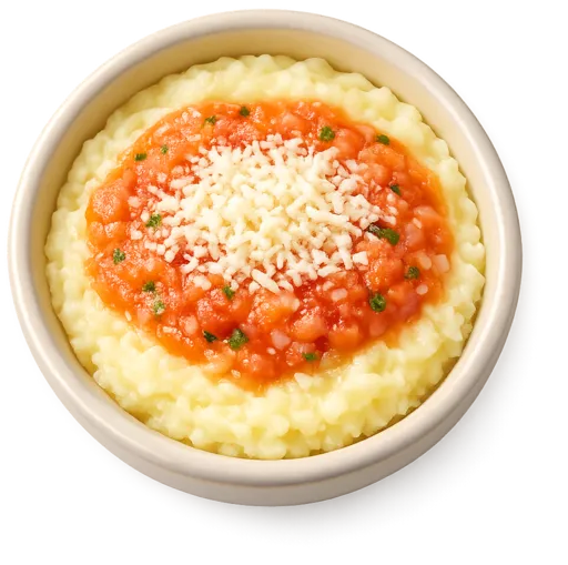 Papa Chorreada (Kartoffel mit Tomate und Käse)