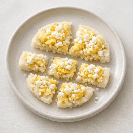 Arepa, Œuf et queso fresco