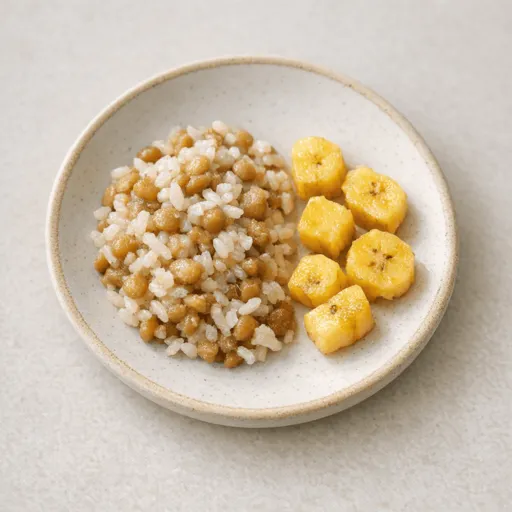 Lenticchie, Riso e Platano