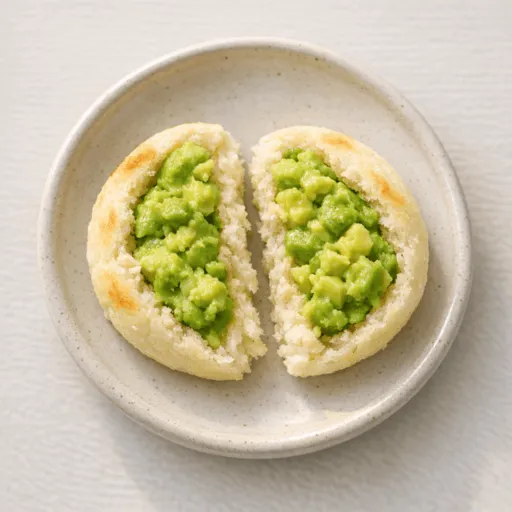 Arepa y Aguacate / palta
