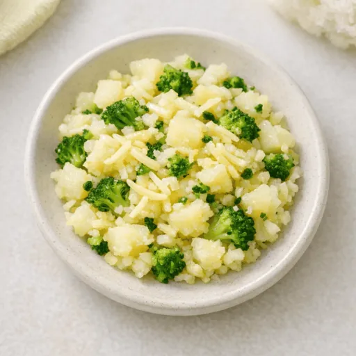 Papa, Queso y Brócoli