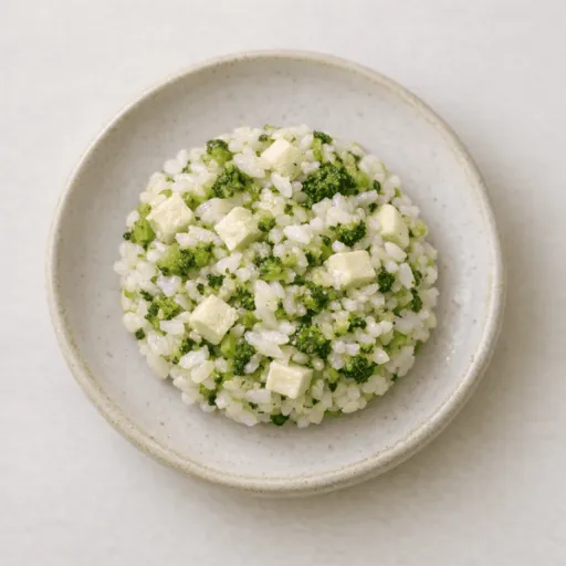 Tofu, Brócoli y Arroz