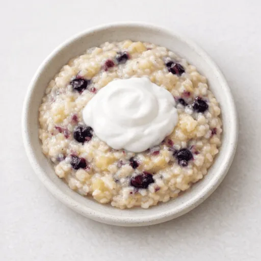 Avena, Banana, Mirtillo e Yogurt