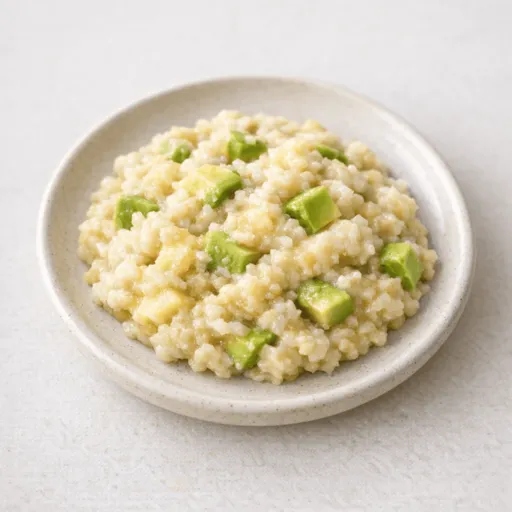 Banana, Avocado and Oatmeal