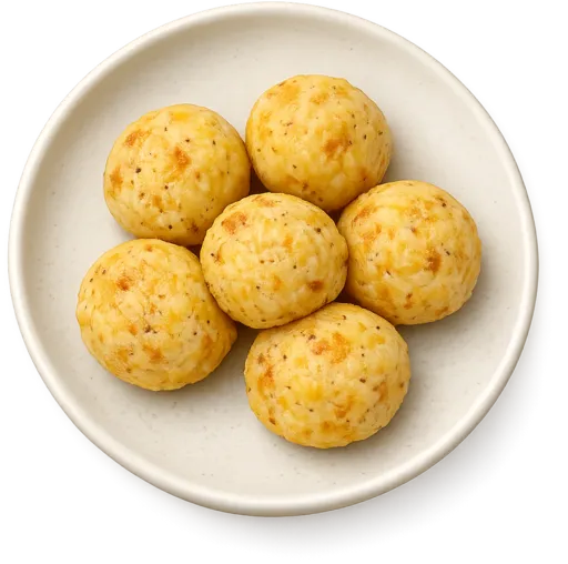 Kochbananen-Protein-Bällchen