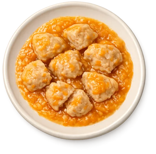 Schweinefleischbällchen in Gemüsesoße