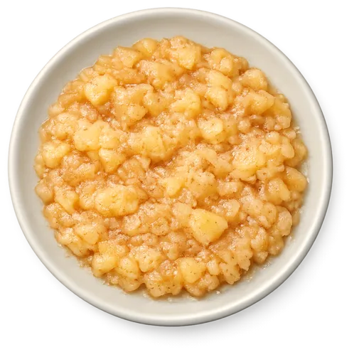 Karamellisierter Apfel