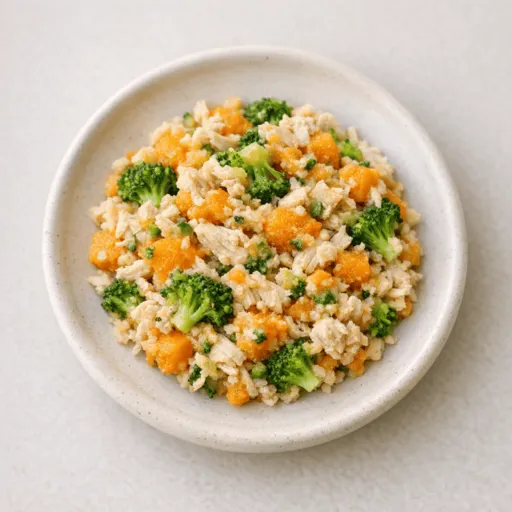 Chicken, Sweet potato and Broccoli