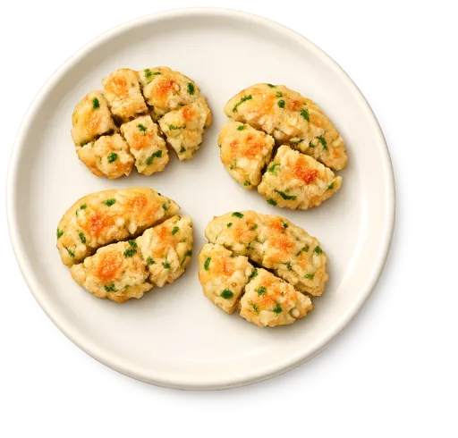 Lachs-Zucchini-Frikadellen