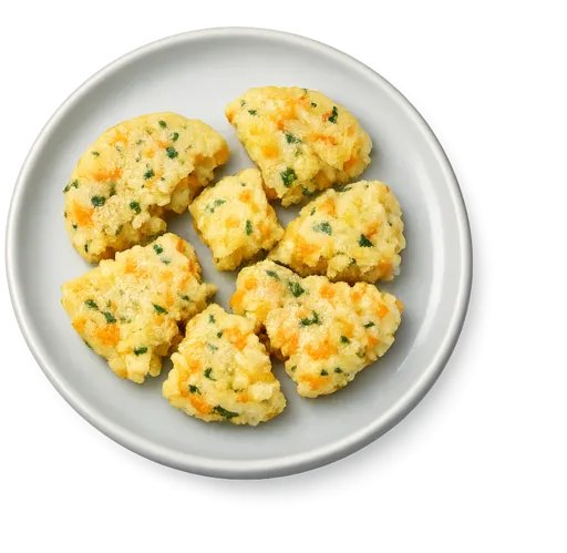 Carrot and Zucchini Arepitas