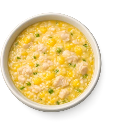 Pute in Mangosoße