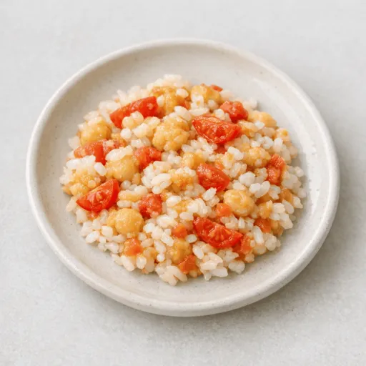 Garbanzo, Tomate y Arroz