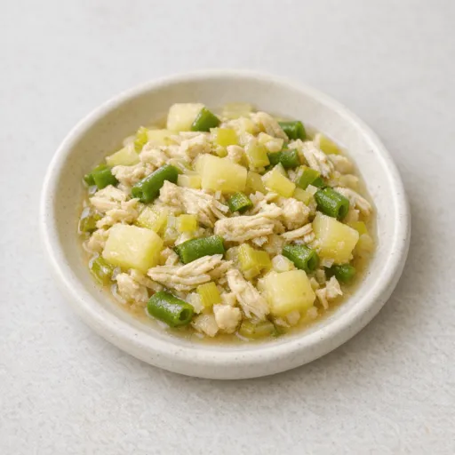 Chicken, Leek, Potato and Green beans