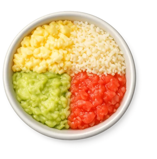 Ei, Käse und Tomate
