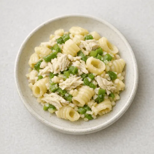 Chicken, Green beans and Pasta