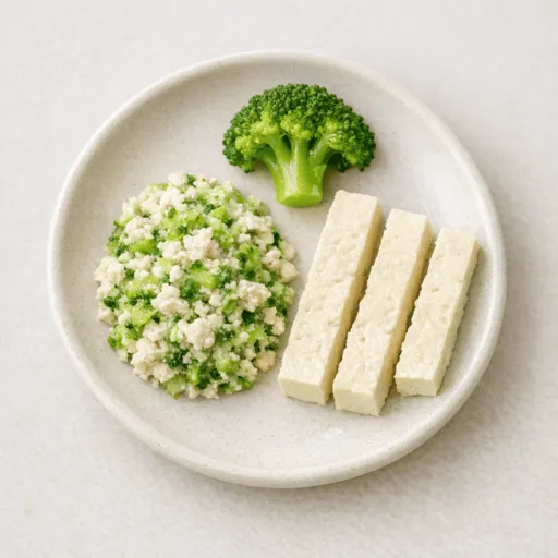 Tofu und Brokkoli